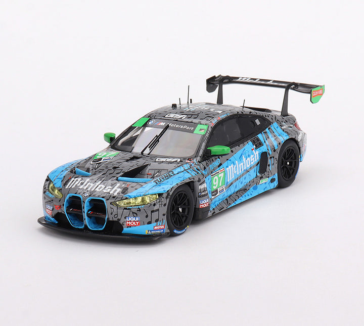 #97 Turner Motorsport BMW M4 GT3 McIntosh Racecar 1:43 Scale Model