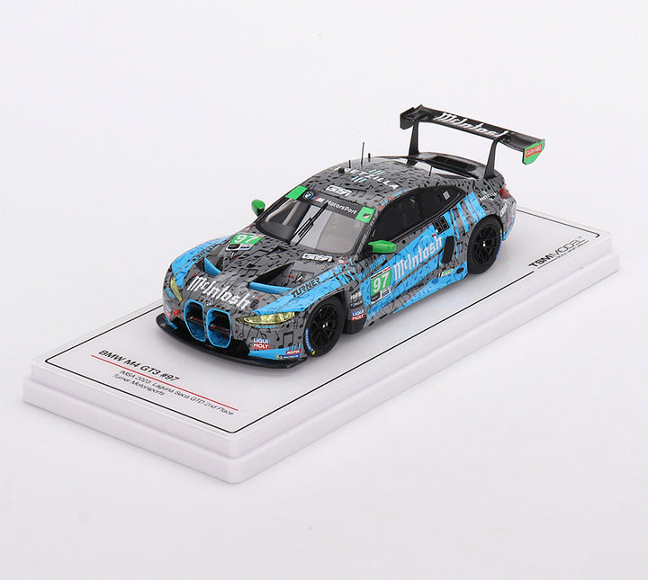 #97 Turner Motorsport BMW M4 GT3 McIntosh Racecar 1:43 Scale Model