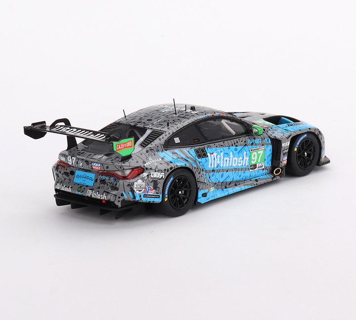 #97 Turner Motorsport BMW M4 GT3 McIntosh Racecar 1:43 Scale Model