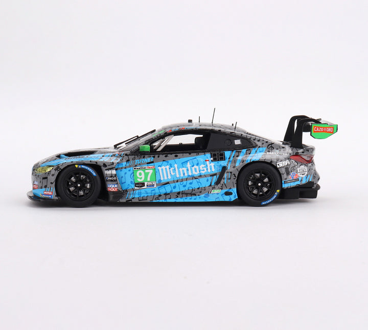 #97 Turner Motorsport BMW M4 GT3 McIntosh Racecar 1:43 Scale Model